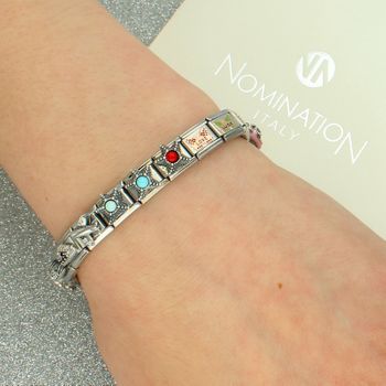 Charms NOMINATION Rozgwiazda z białym opalem Silver 925 opal.jpg